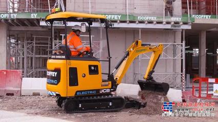 凭“零排放”实力圈粉 JCB 电动微挖19C-1E持续热销中